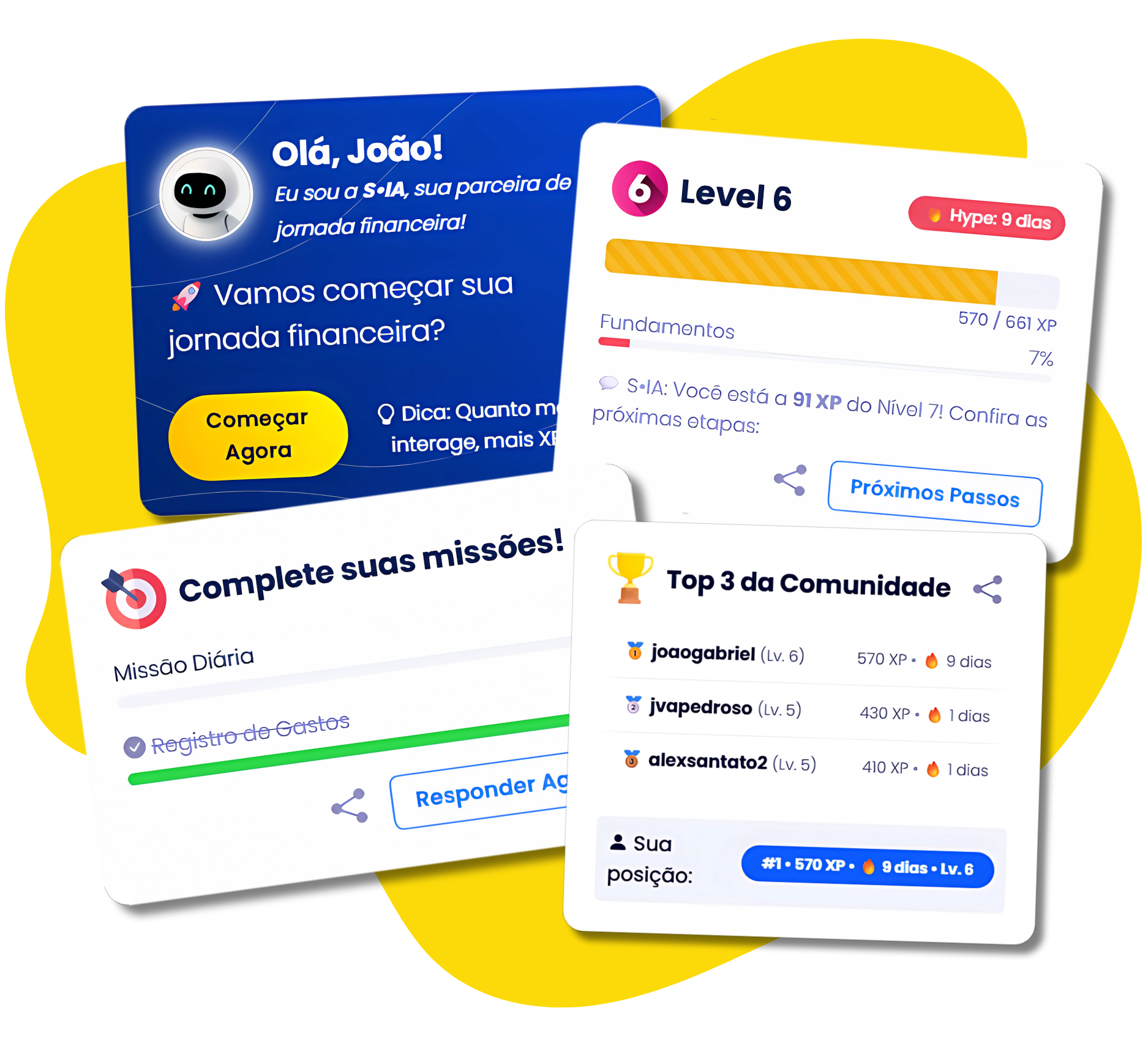 Ilustração da homepage da SIA Educação